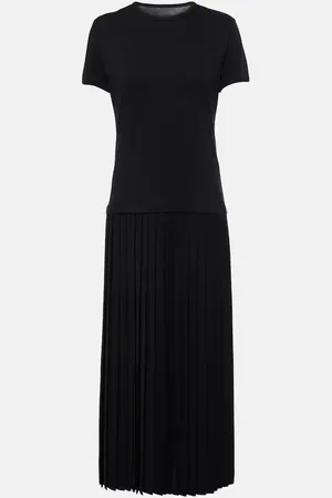Maison Margiela Abito midi in cotone