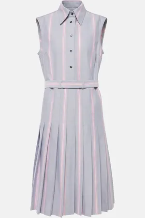 Thom Browne Abito midi in cotone
