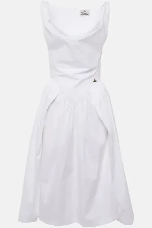Vivienne Westwood Abito bustier Sunday in cotone