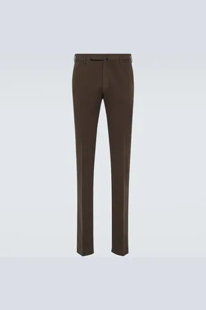 SLOWEAR Pantaloni slim in cotone