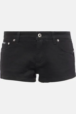Dolce & Gabbana Shorts di jeans a vita bassa