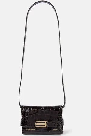 Victoria Beckham Clutch Mini in pelle con stampa