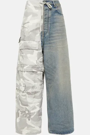 Balenciaga Jeans cargo con stampa