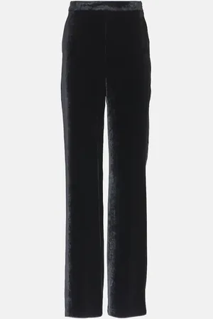 Etro Pantaloni regular in velluto