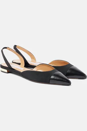 Aquazzura Ballerine slingback con pelle