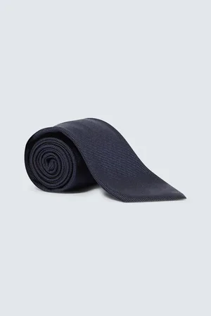Ermenegildo Zegna Cravatta in twill di seta