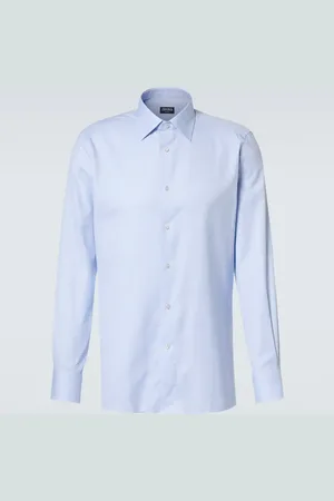 Ermenegildo Zegna Camicia Oxford Trofeo in cotone