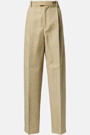 Bottega Veneta Pantaloni regular a quadri