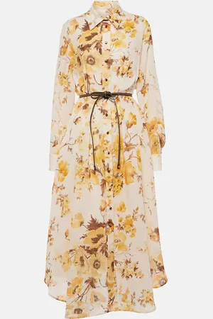 ZIMMERMANN Abito chemisier Ottie in ramia