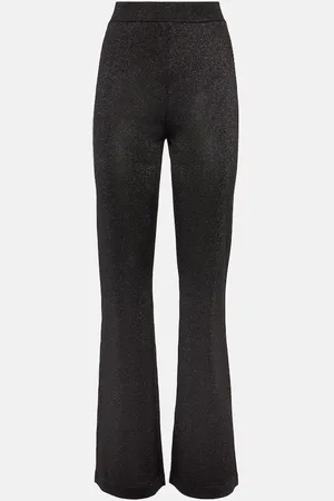Missoni Pantaloni flared a vita alta con lamé