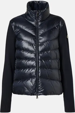 Moncler Cardigan imbottito in lana