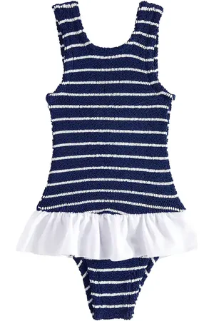 Hunza G Baby - Costume intero Denise a righe