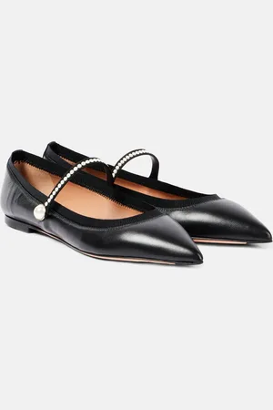 Aquazzura Ballerine Mary Jane Romy in pelle