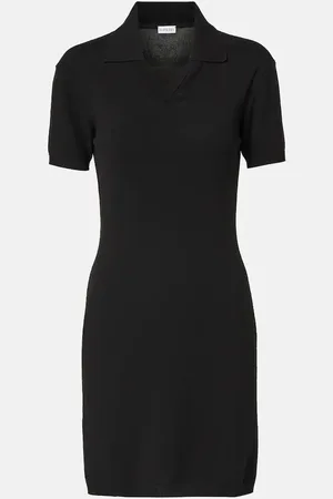 Burberry Abito corto in misto cotone