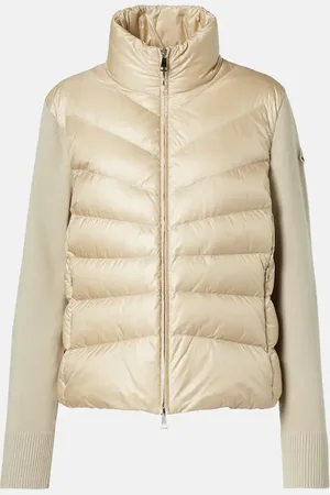 Moncler Cardigan imbottito in lana