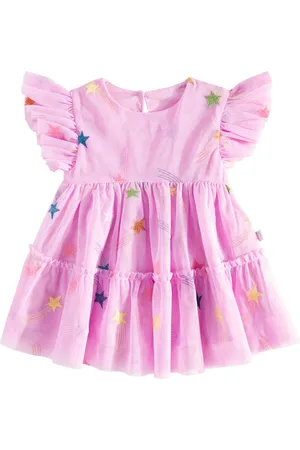 Stella McCartney Baby - Abito in tulle con ricamo