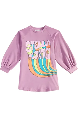 Stella McCartney Abito in cotone con stampa