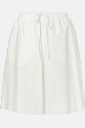 The Row Shorts Stanton in cotone
