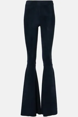 Stouls Pantaloni bootcut Cherilyn in suede
