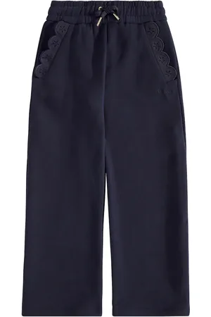 Chloé Chloé Kids Pantaloni sportivi in cotone