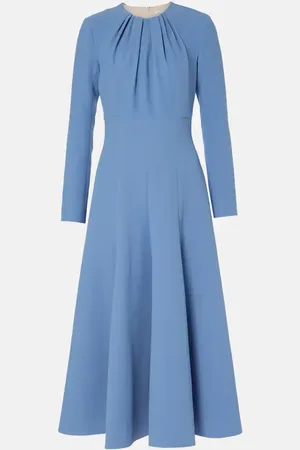 EMILIA WICKSTEAD Abito midi Belgium con pieghe