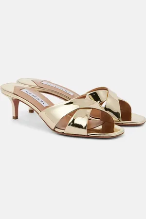 Aquazzura Mules Divine 50 in pelle