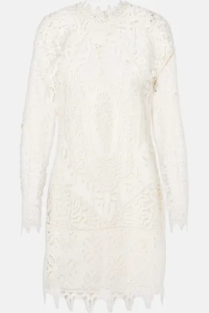 ULLA JOHNSON Miniabito Eleni in pizzo di lino