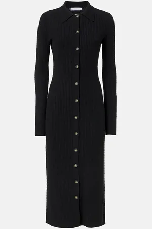 Proenza Schouler White Label - Abito midi Phillips in misto cotone