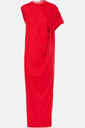 Stella McCartney Abito lungo in lana