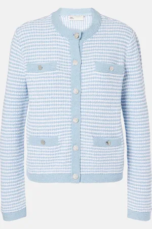 Tory Burch Cardigan Kendra in misto cotone