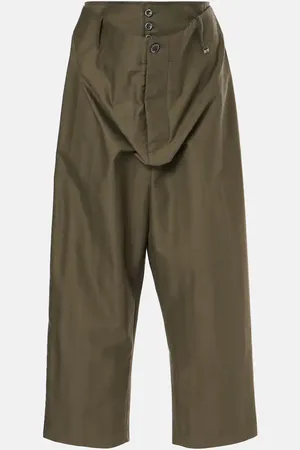 Vivienne Westwood Pantaloni a gamba larga Alien in cotone