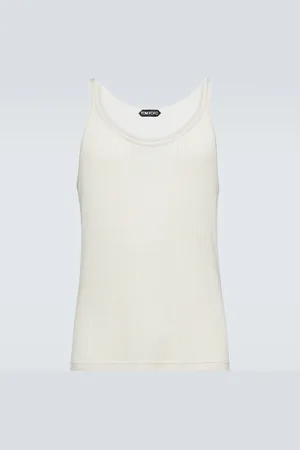 Tom Ford Tank top in seta pointelle