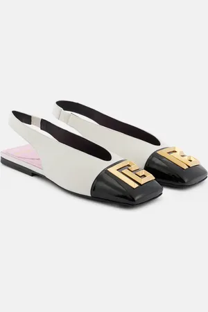 Balmain Ballerine slingback Flat Eden in pelle