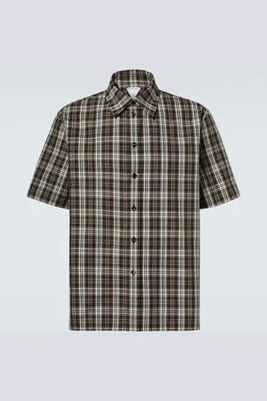Bottega Veneta Camicia in cotone a quadri