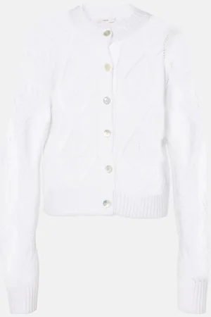 Vince Cardigan cropped in cotone