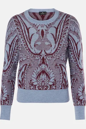 Etro Pullover in jacquard di lana