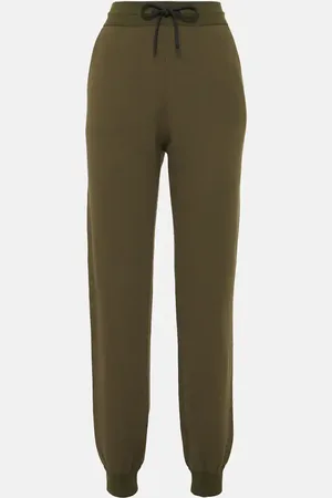 Loro Piana Pantaloni sportivi in cotone e cashmere