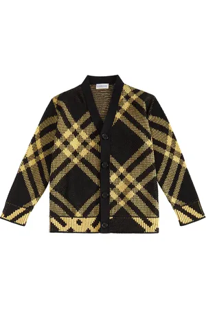 Burberry Cardigan in cotone Burberry Check