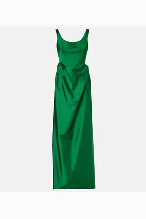 Vivienne Westwood Abito lungo Nova Camille in raso