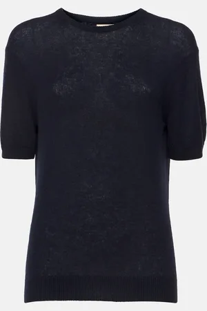 Khaite Top Pierre in misto cashmere