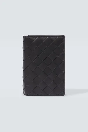 Bottega Veneta Portafoglio Intrecciato Medium in pelle