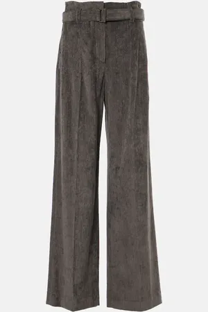 Brunello Cucinelli Pantaloni tapered in cotone