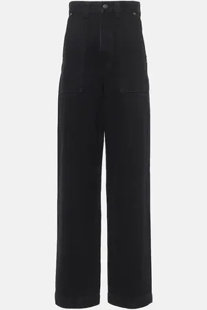 Khaite Jeans regular Hewitt a vita alta