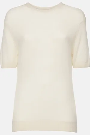 Khaite Top Pierre in misto cashmere