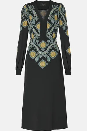 Etro Abito midi con stampa