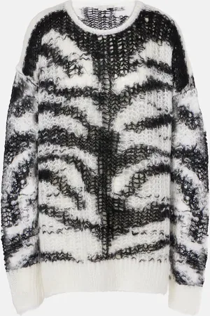 Stella McCartney Pullover in misto lana con stampa