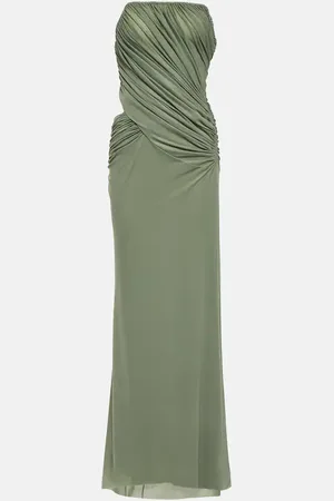 CHRISTOPHER ESBER Abito lungo in jersey con cut-out