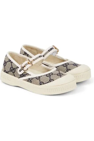 Gucci Ballerine Mary Jane in canvas Double G