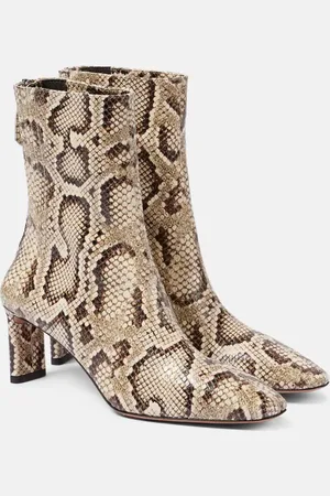 Aquazzura Stivaletti Blade in pelle stampata