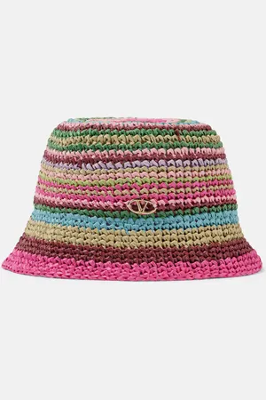 VALENTINO Cappello da pescatore VLogo Signature in crochet